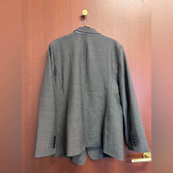 Ann Taylor Bi-Stretch Dark Grey Suit NWT - Picture 5 of 8